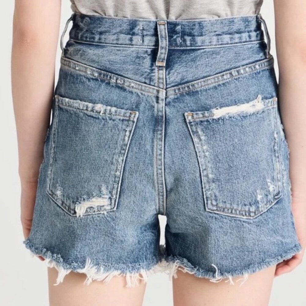 AGOLDE Dee Jean Shorts in Turmoil‎ Size 24 - Picture 4 of 13